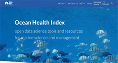 Desktop Screenshot of ohi-science.org